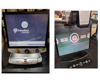 Freedom Scientific Topaz II & Onyx vision impaired aid video magnifiers 