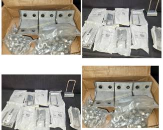 New beam hangers & stainless steel clamps