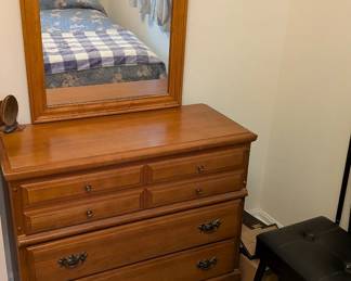 Twin Dresser With Mirror