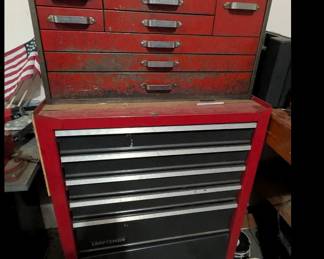Craftsman Mechanics Toolbox Loaded with auto mechanic's hand tools