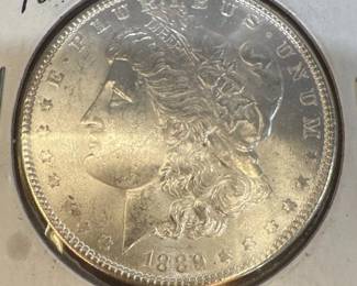1889 Morgan Silver Dollar