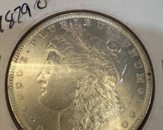 1879 O Morgan Silver Dollar