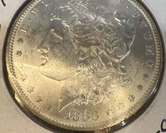 1883 O Morgan Silver Dollar