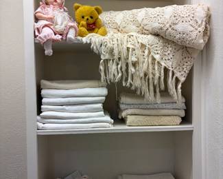 Linens, blankets and more