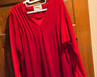 Cristian Dior Red Velour