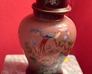 Antique Ardalt Chinoiserie Ginger Jar Made in Italy