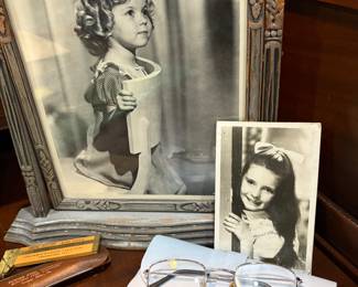 Original photo of Shirly Temple
