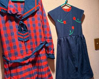 Vintage children's dresses