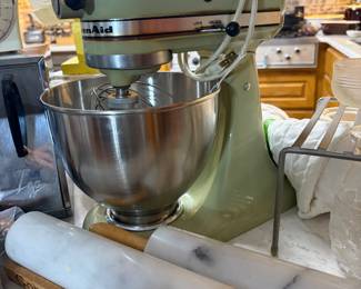 Vintage Avocado Green Kitchen Aide Mixer