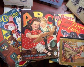 1940's Children's softcover books