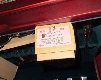 Vintage DaVinci Cocktail forks