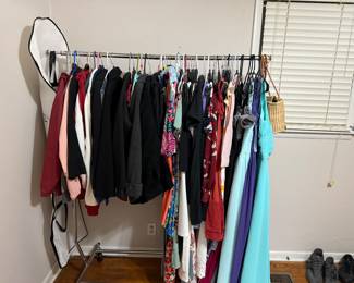 Many jackets and dresses available.