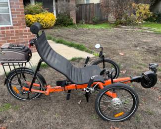 Greenspeed magnum XL E-assist recumbent Trike