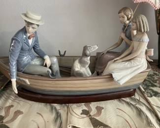 Lladro "Love Boat" model # 5343, issued in 1985.  #130