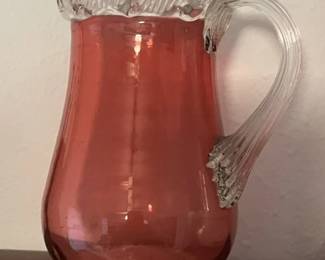 Cranberry Pitcher