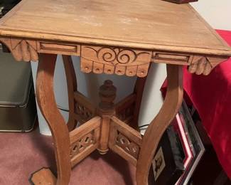 Unique handcarved table - maybe teak wood