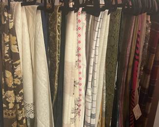 Beautiful Tablecloths, Scarves