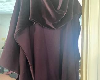 Back view of Purple Wrap