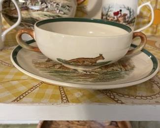 Soup creme bowls w/ underplates