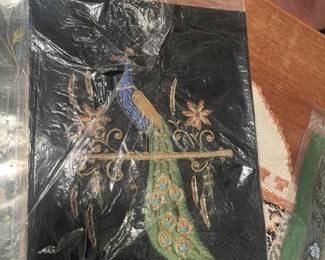 Silk and embroidery cloth