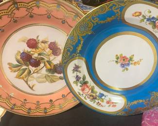 Spode metal plates.  Made in England.  6 plates available - sold separately