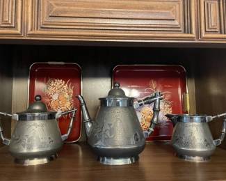 Up close pics of collectibles in previous pic