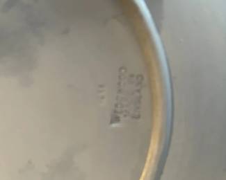 Wedgewood mark for Collectible plates