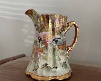 Asian decor pitcher