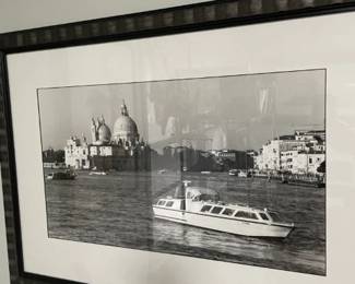 Framed photograph, most probably taken by Client