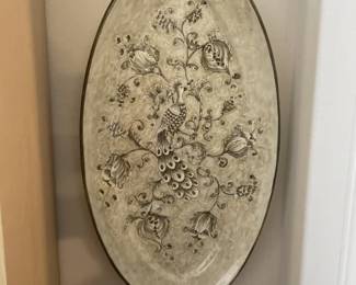 Z-Gallerie Platter - matches Dishes service for 4 