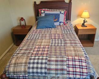 Twin bed and Mattress