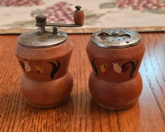 Wooden Salt and Pepper