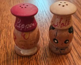Wooden Salt and Pepper