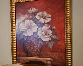 Large Floral Painting