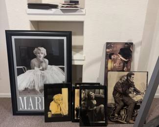 Vintage Artwork, Marilyn Monroe, James Dean and loads More!