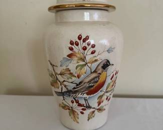 Ceramic Ginger Jar With Lid