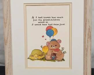 Print If I had known how much fun my grandchildren would be I would have had them first. 