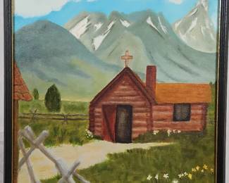 Farm House Painting 