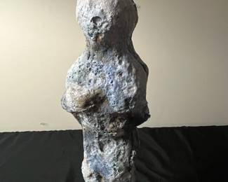 C100 - $600. Mark Chatterley Sculpture 2010. (Looks like it might have a minor chip on the foot - but it might be intentional?)