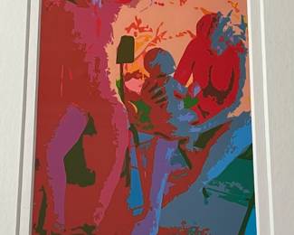 C57 - $30. Kitty Mecham Art. Measures 9" x 11" tall.