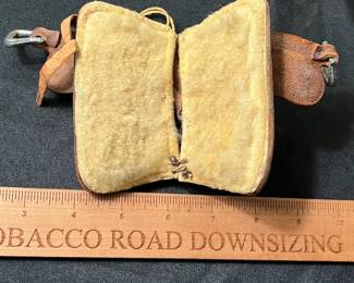 C54 - $50. Vintage Miniature Western Saddle. 