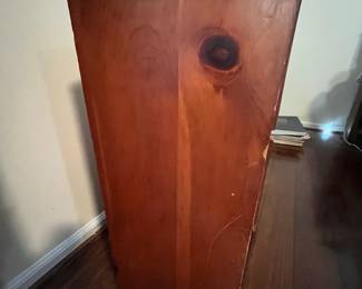 C32 -$20.  Small 3 drawer wooden chest. 