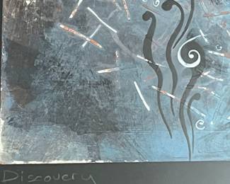 C90 - $225. Shelly Hehenberger original. "Discovery". Measures 13" x 11".