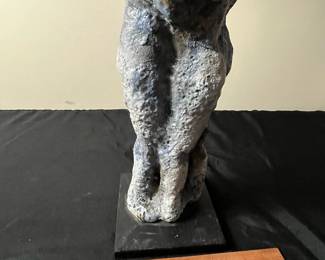 C100 - $600. Mark Chatterley Sculpture 2010. (Looks like it might have a minor chip on the foot - but it might be intentional?)