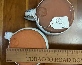 C84 - $25. Pair of Owens Pottery Mugs. 