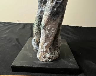 C100 - $600. Mark Chatterley Sculpture 2010. (Looks like it might have a minor chip on the foot - but it might be intentional?)