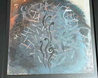 C90 - $225. Shelly Hehenberger original. "Discovery". Measures 13" x 11".