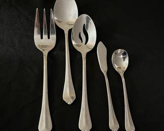 C12 - $40. Stainless Flatware. 60 Pieces. 