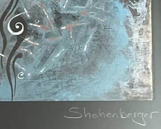 C90 - $225. Shelly Hehenberger original. "Discovery". Measures 13" x 11".