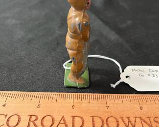 C65 - $60. Barclay Manoil Lead Toy Soldier W/ Bomb. Metal Cast Co. # 23A